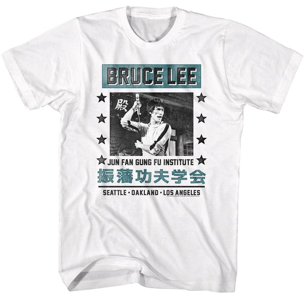 Bruce Lee - Jun Fan Gung Fu Institute T-Shirt - HYPER iCONiC.