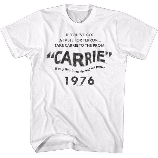 Carrie - Carrie Title Card Boyfriend Tee - HYPER iCONiC.