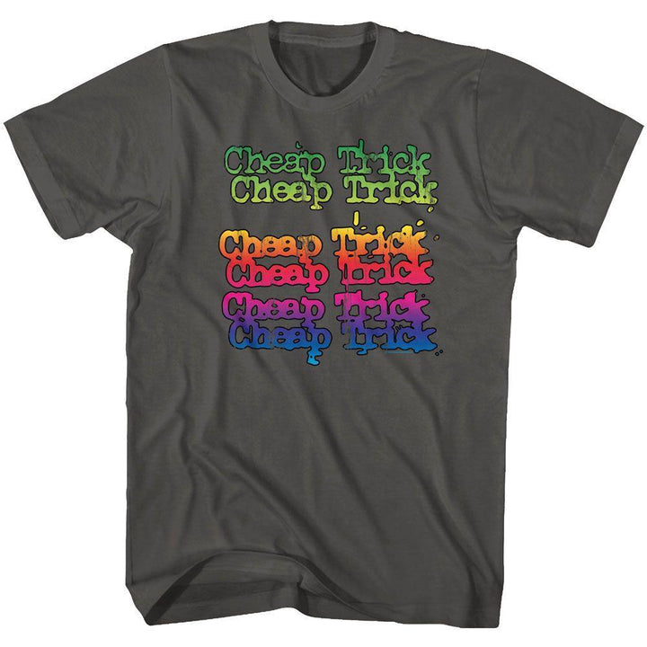 Cheap Trick Rainbow Trick Boyfriend Tee - HYPER iCONiC