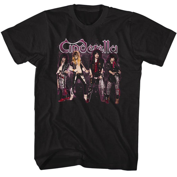 Cinderella Band Stands T-Shirt - HYPER iCONiC