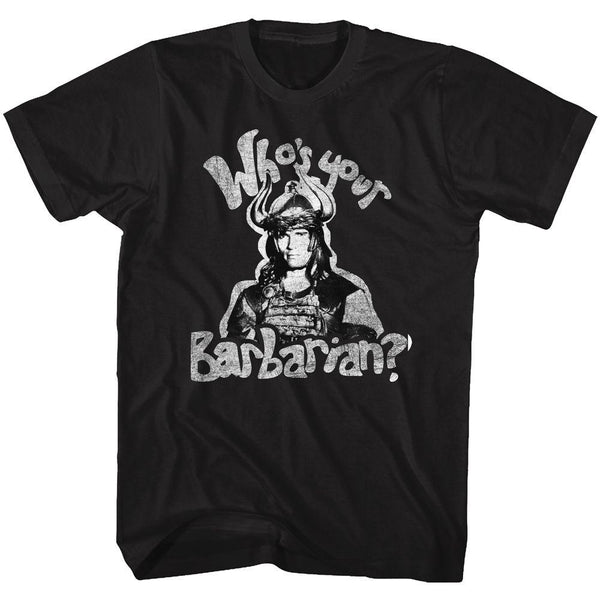 Conan Whos Your Barbarian T-Shirt - HYPER iCONiC