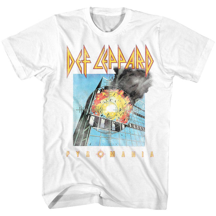 Def Leppard Faded Pyromania T-Shirt - HYPER iCONiC