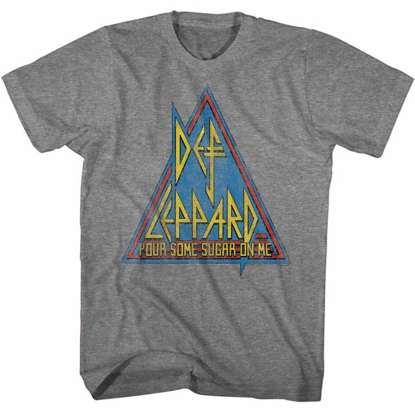 Def Leppard Primary Triangle T-Shirt - HYPER iCONiC