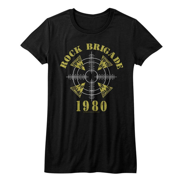 Def Leppard Rock Brigade Womens T-Shirt - HYPER iCONiC