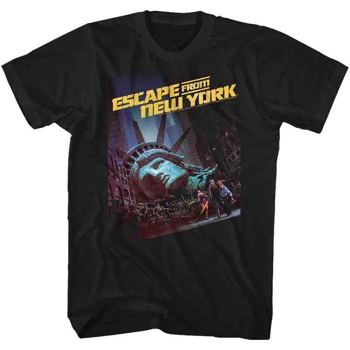 Escape From New York Run Poster 2 T-Shirt - HYPER iCONiC