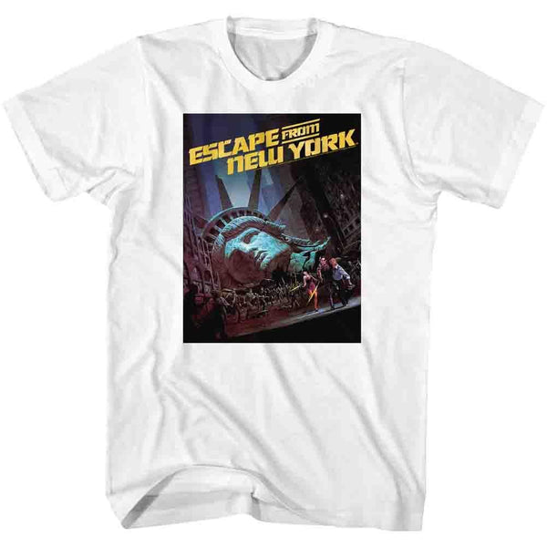 Escape From New York Run Poster T-Shirt - HYPER iCONiC