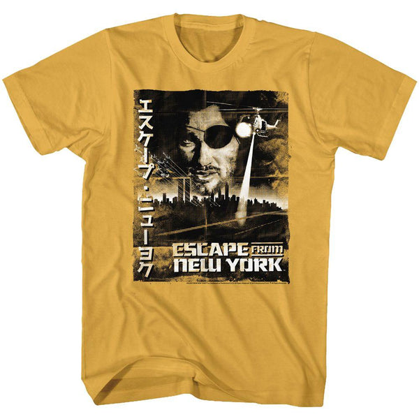 Escape From New York Worn Japaese Poster Boyfriend Tee - HYPER iCONiC