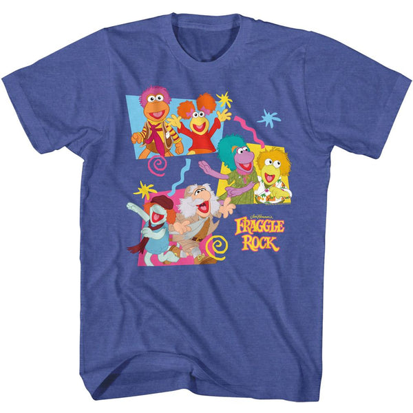 Fraggle Rock - Fraggles In Boxes Boyfriend Tee - HYPER iCONiC.