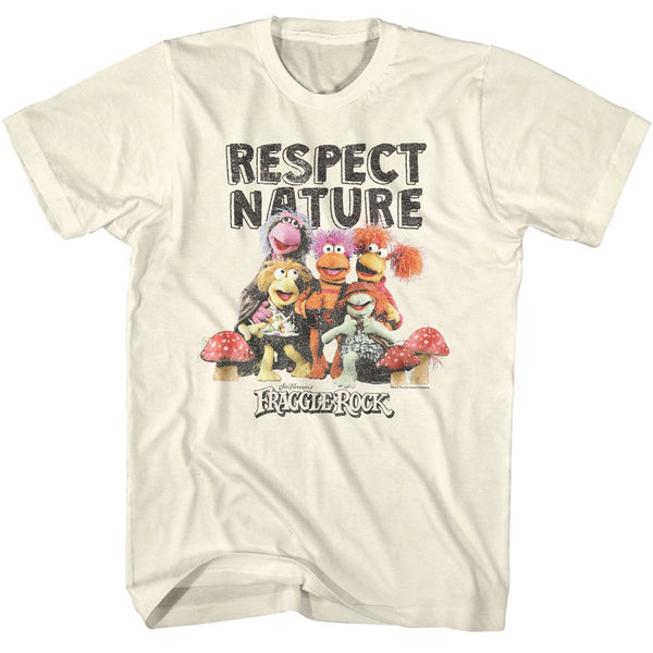 Fraggle Rock - Respect Nature Boyfriend Tee - HYPER iCONiC.