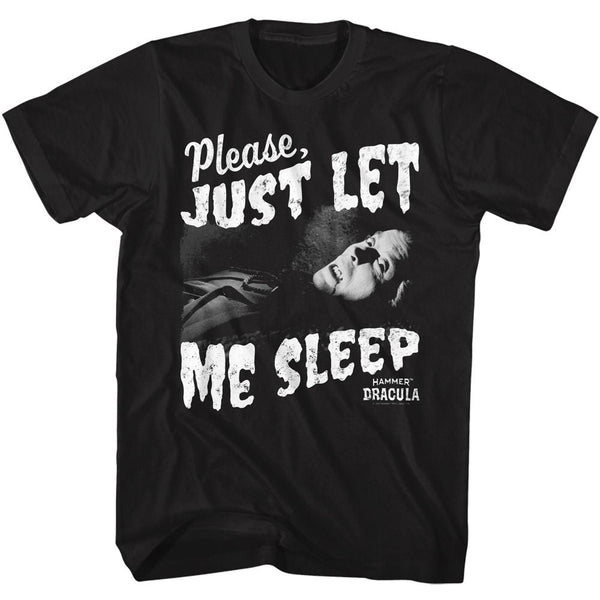 Hammer Horror - Hammer Horror Just Let Me Sleep T-Shirt - HYPER iCONiC.