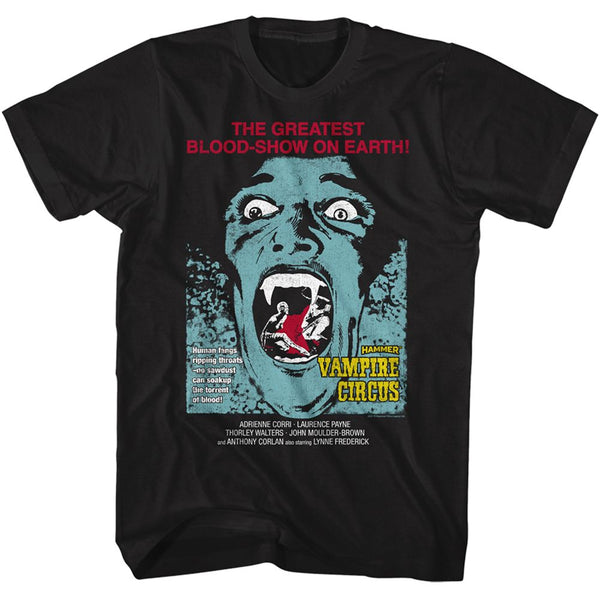 Hammer Horror - Vampire Circus Moth T-shirt - HYPER iCONiC.