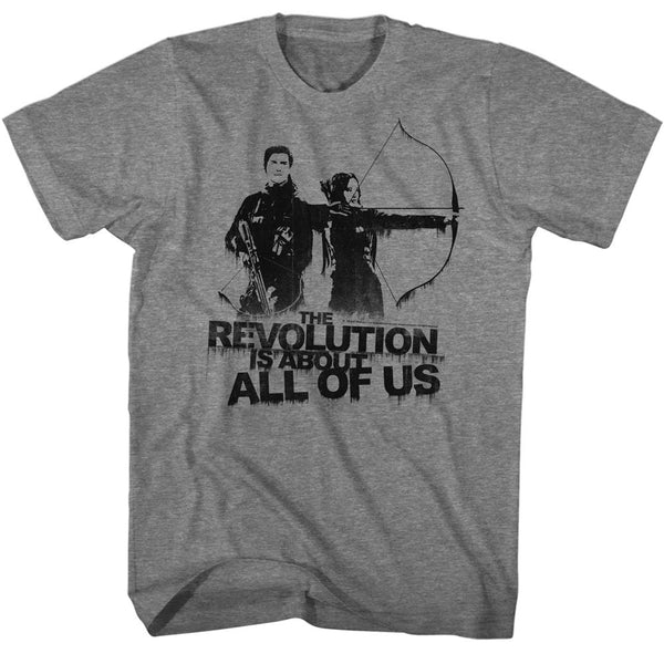 Hunger Games - About All Of Us T-Shirt - HYPER iCONiC.