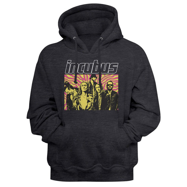 Incubus - Swirl Background Hoodie - HYPER iCONiC.