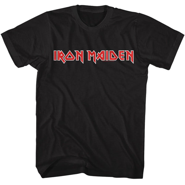 Iron Maiden - 2 Color Logo Boyfriend Tee - HYPER iCONiC.