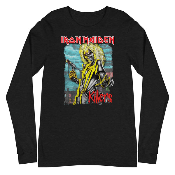 Iron Maiden Killers Long Sleeve T-Shirt - HYPER iCONiC.