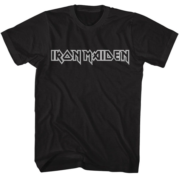 Iron Maiden - Line Logo Boyfriend Tee - HYPER iCONiC.
