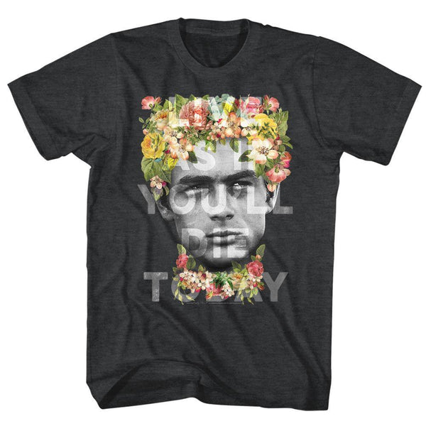 James Dean Flower Crown T-Shirt - HYPER iCONiC