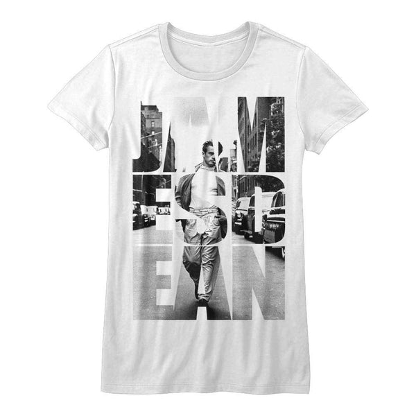 James Dean New York Womens T-Shirt - HYPER iCONiC