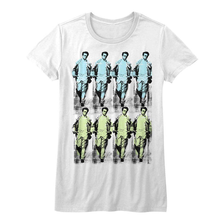 James Dean Warhol James Dean Womens T-Shirt - HYPER iCONiC