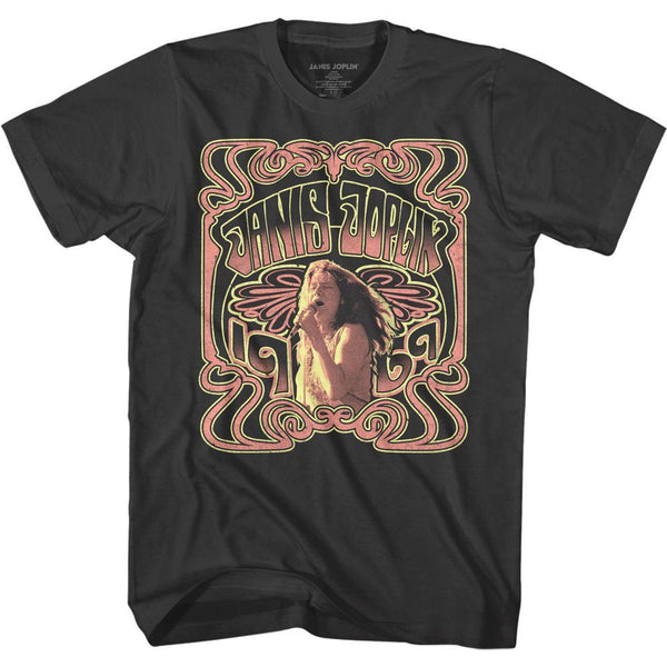 Janis Joplin Nouveau Style T-Shirt - HYPER iCONiC