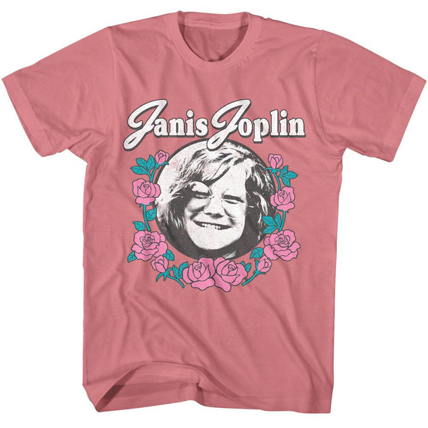 Janis Joplin - Roses Boyfriend Tee - HYPER iCONiC.