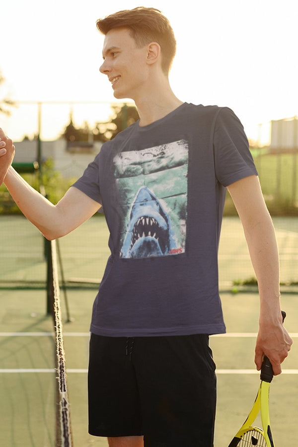 Jaws Folded Poster T-Shirt - HYPER iCONiC