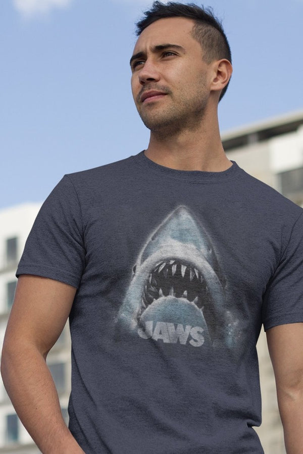 Jaws Jaws Head Logo T-Shirt - HYPER iCONiC