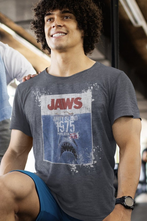 Jaws Jaws Population T-Shirt - HYPER iCONiC