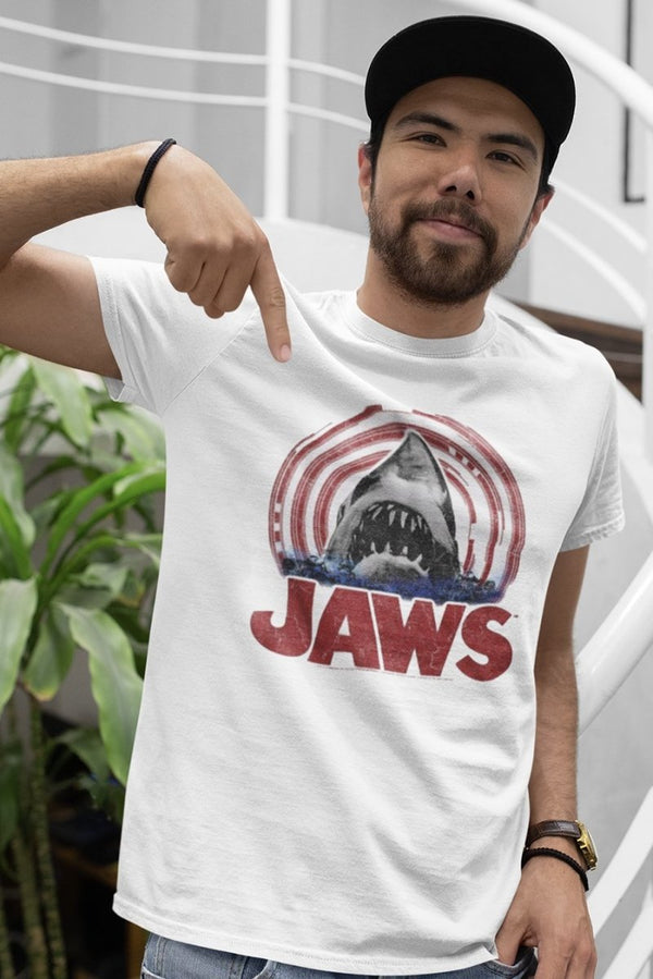 Jaws Jaws Spiral T-Shirt - HYPER iCONiC