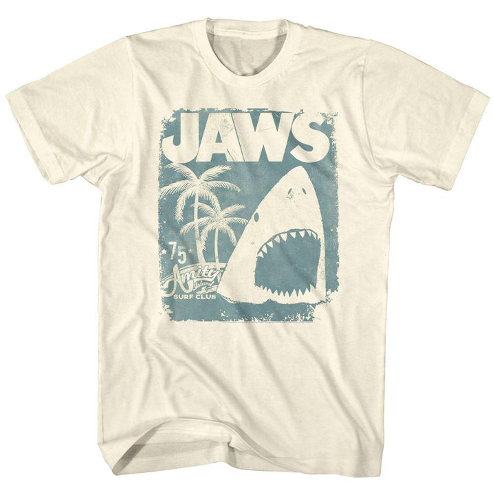 Jaws Surf Club Poster T-Shirt - HYPER iCONiC