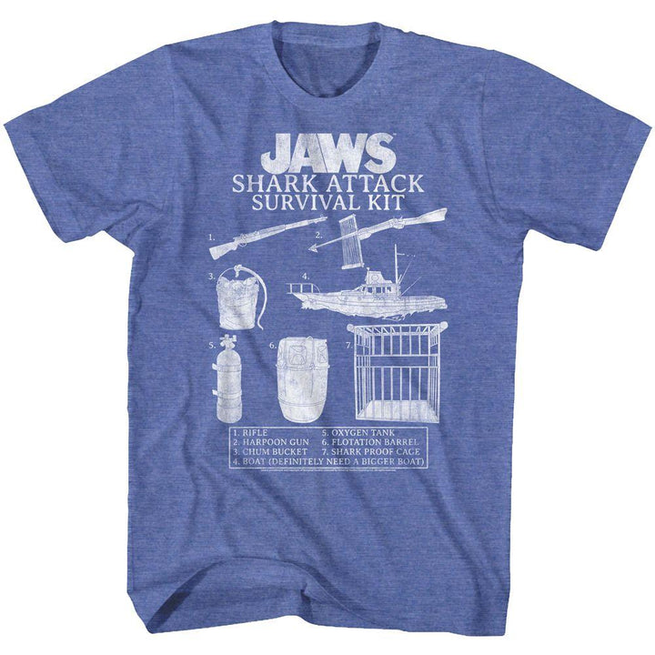 Jaws Survival Kit 2 T-Shirt - HYPER iCONiC