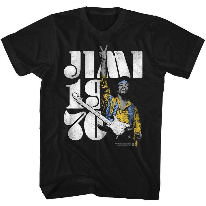 Jimi Hendrix Peace Jimi T-Shirt - HYPER iCONiC