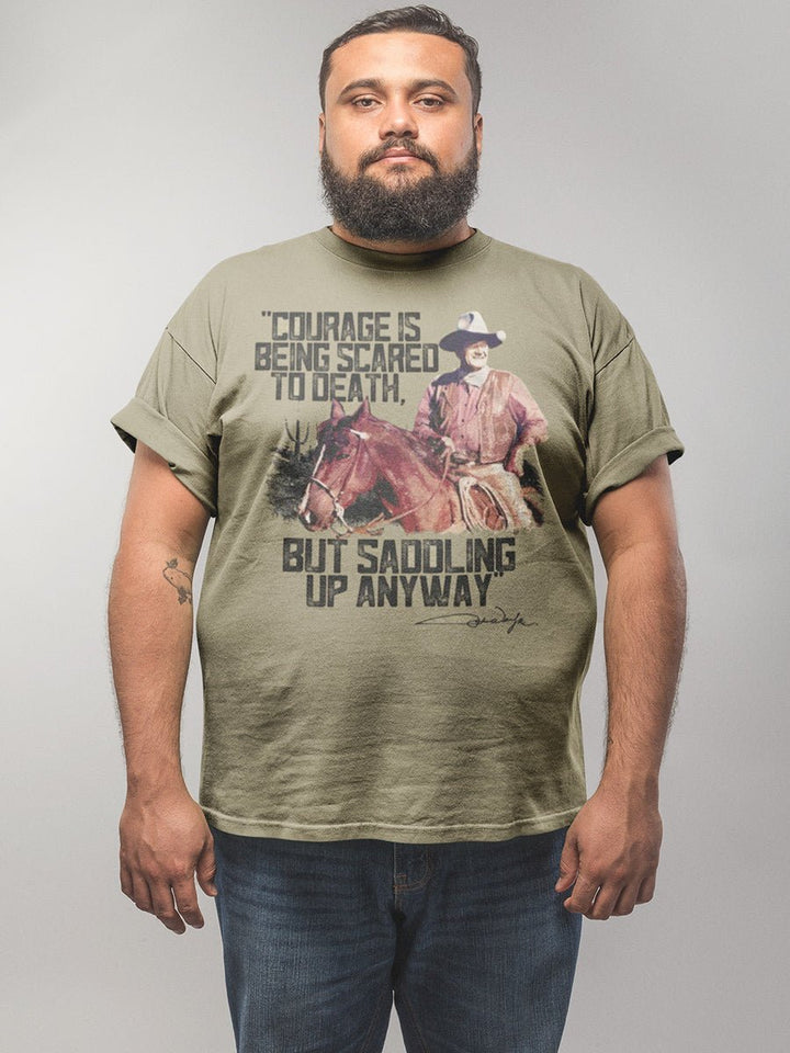 John Wayne Courage T-Shirt - HYPER iCONiC.