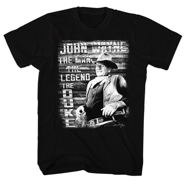 John Wayne The Man Legend Duke T-Shirt - HYPER iCONiC