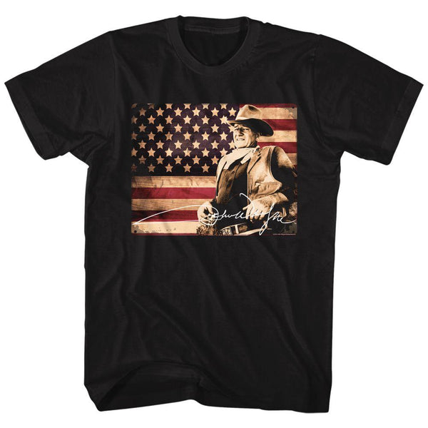 John Wayne Tin Sign T-Shirt - HYPER iCONiC