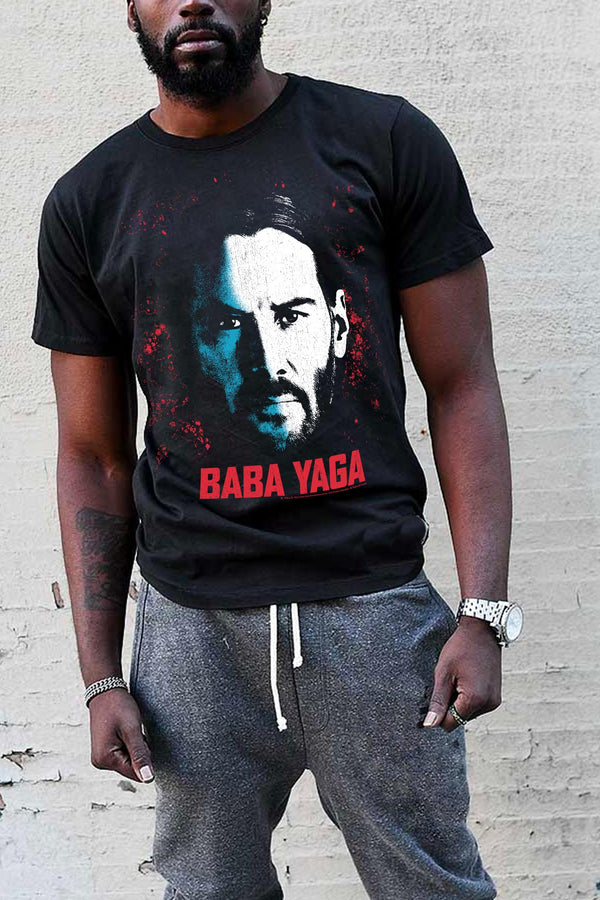 John Wick - Face Of Baba Yaga T-Shirt - HYPER iCONiC.