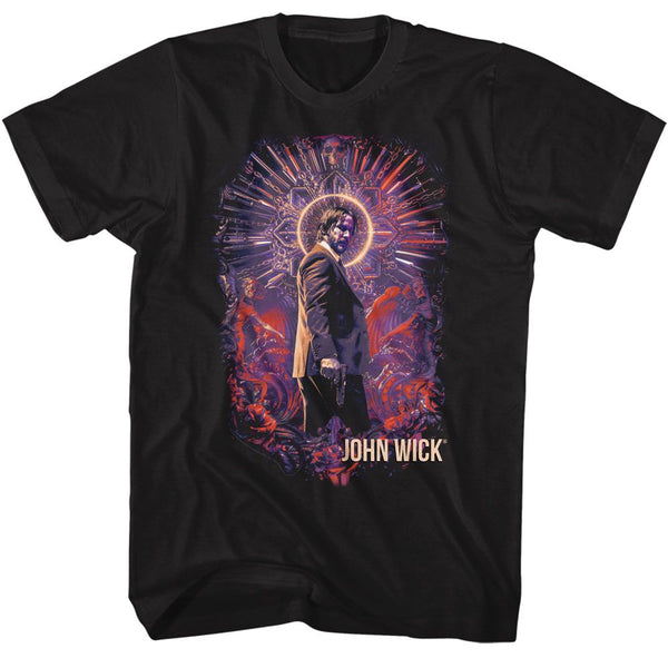 John Wick - Neon Halo Recolor T-Shirt - HYPER iCONiC.
