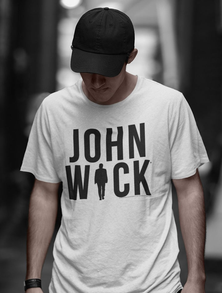 John Wick - Silhouette Logo T-Shirt - HYPER iCONiC.