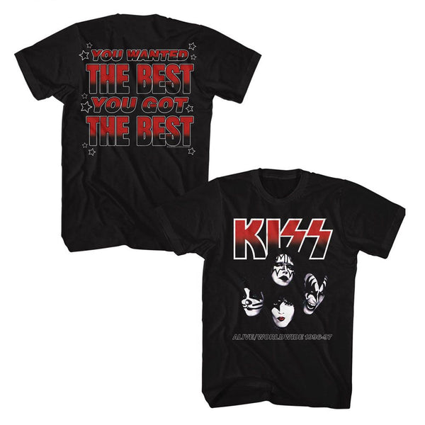 KISS - You Wanted The Best T-Shirt - HYPER iCONiC.
