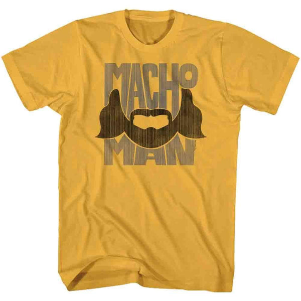 Macho Man Beard Words Boyfriend Tee - HYPER iCONiC