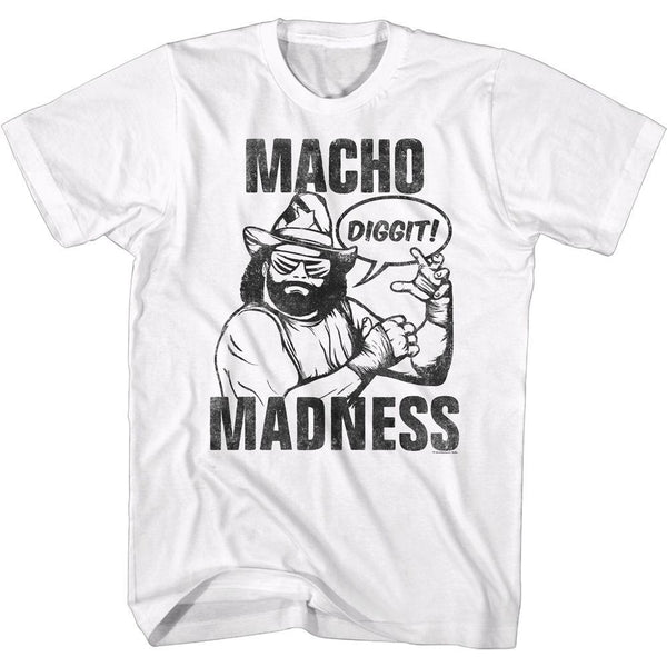 Macho Man Diggit T-Shirt - HYPER iCONiC