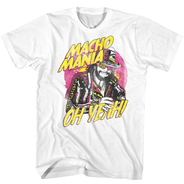Macho Man Macho Mania T-Shirt - HYPER iCONiC