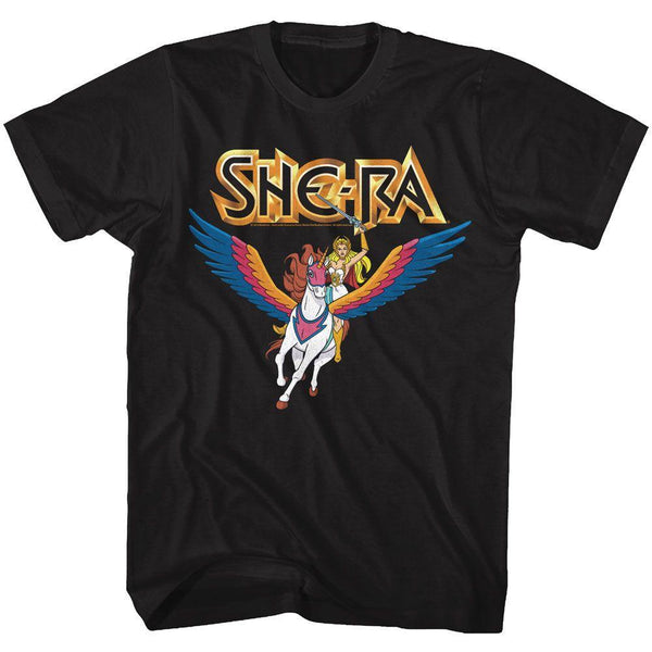 Masters Of The Universe She-Ra & Swiftwind Boyfriend Tee - HYPER iCONiC