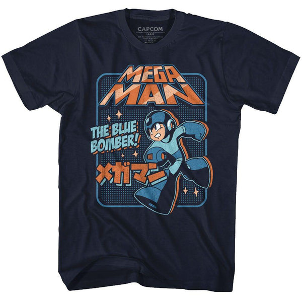 Mega Man Graphic Blu Bomber T-Shirt - HYPER iCONiC