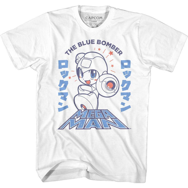 Mega Man Megaman Blue Bomber T-Shirt - HYPER iCONiC