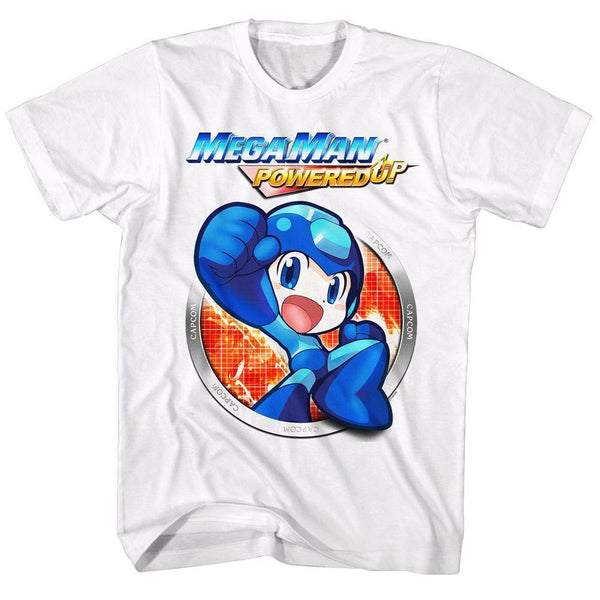 Mega Man Powered Up T-Shirt - HYPER iCONiC