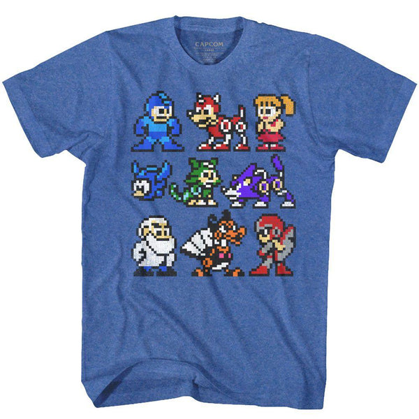 Mega Man The Cast T-Shirt - HYPER iCONiC