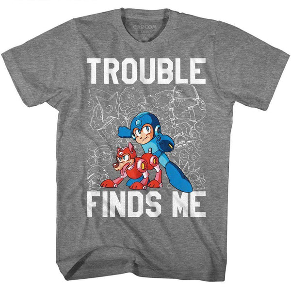 Mega Man Trouble Boyfriend Tee - HYPER iCONiC