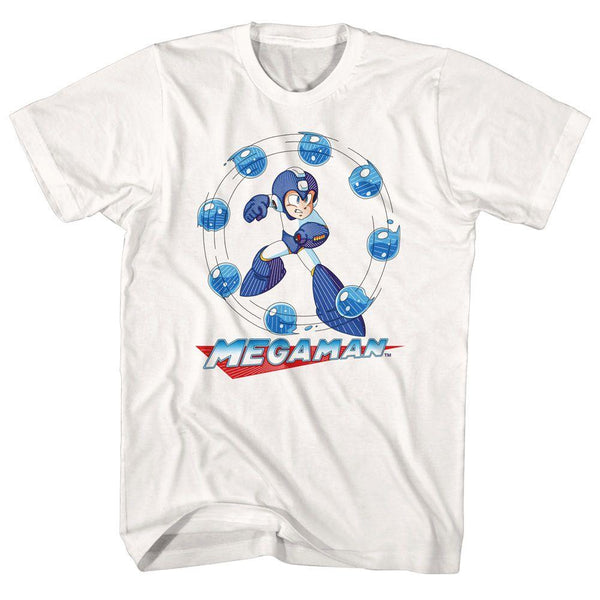 Mega Man Water Shield T-Shirt - HYPER iCONiC