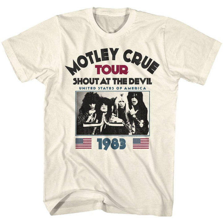 Motley Crue Satd83 Big and Tall T-Shirt - HYPER iCONiC.